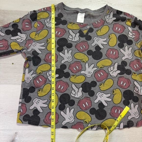 Disney Mickey Thermal 2 Piece Pajama Set, Size Large - Picture 15 of 15